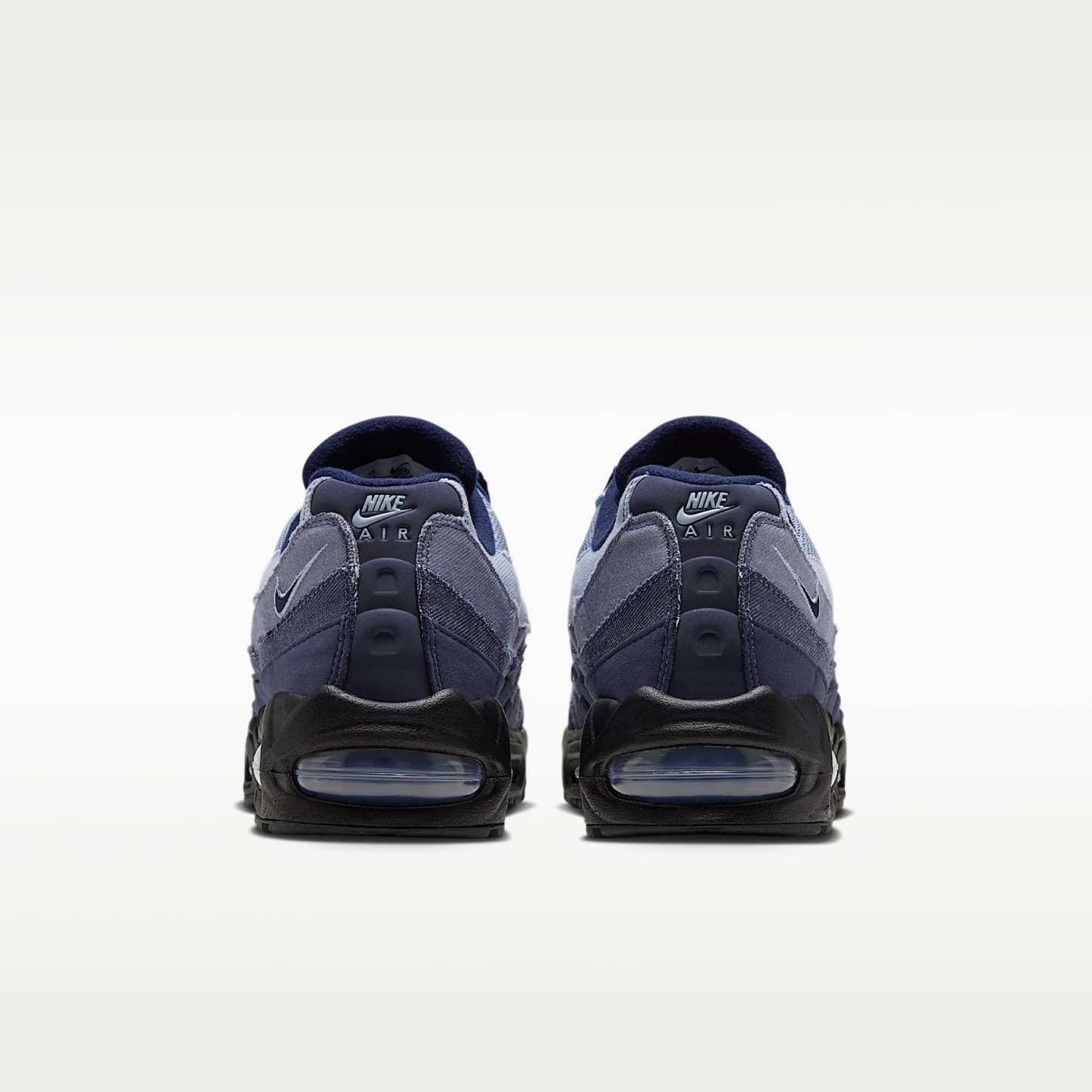 Nike Air Max 95 Big Bubble Schuh (Herren) – Ashen Slate/Midnight Navy/Light Armory Blue/Light Armory Blue