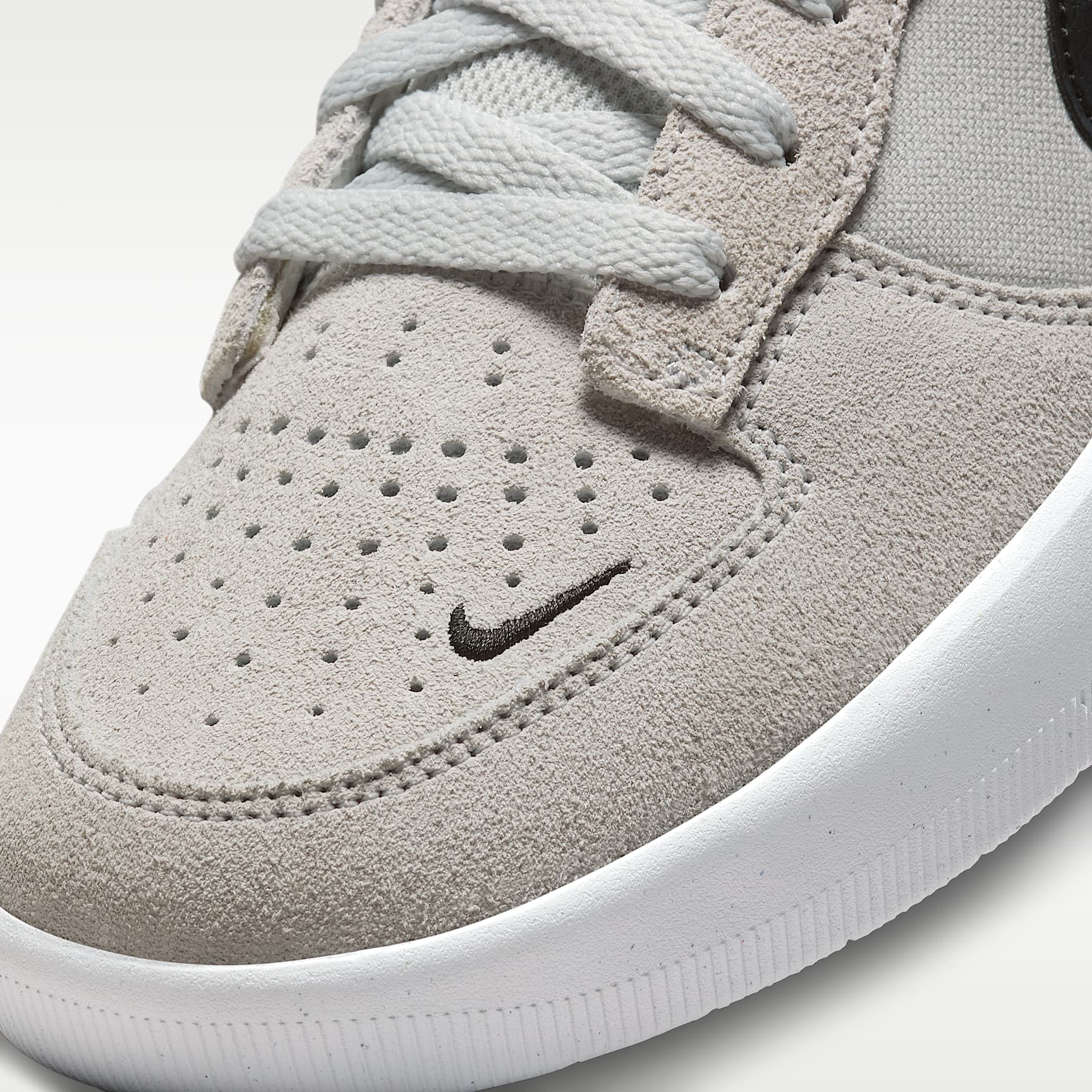 Nike SB Force 58 Skateboardschuh – Photon Dust/Photon Dust/Weiß/Schwarz