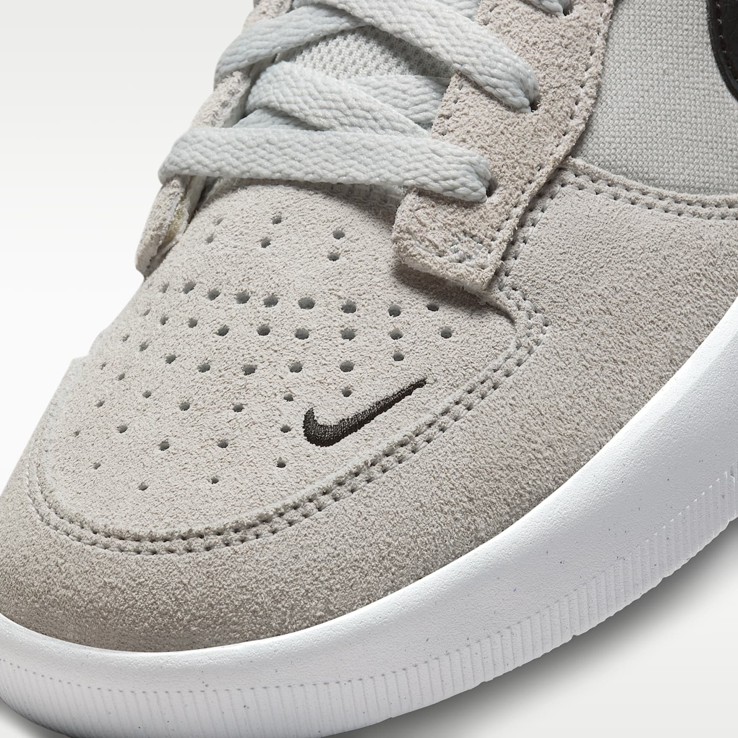 Nike SB Force 58 Skateboardschuh – Photon Dust/Photon Dust/Weiß/Schwarz