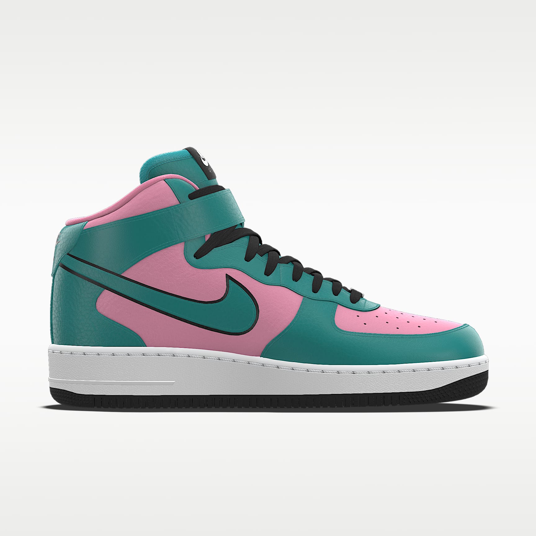 Nike Air Force 1 Mid By You personalisierbarer Herrenschuh – Multi-Color/Multi-Color/Multi-Color [1685956779]