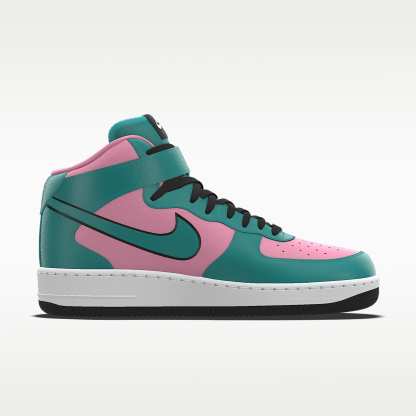 Nike Air Force 1 Mid By You personalisierbarer Herrenschuh – Multi-Color/Multi-Color/Multi-Color [1685956779]
