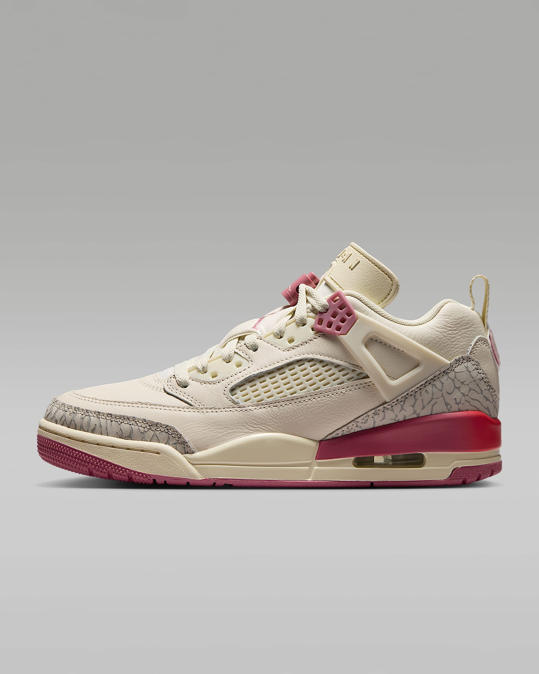 Jordan Spizike Low Schuh (Damen) – Pale Ivory/Track Red/Coconut Milk/Desert Berry