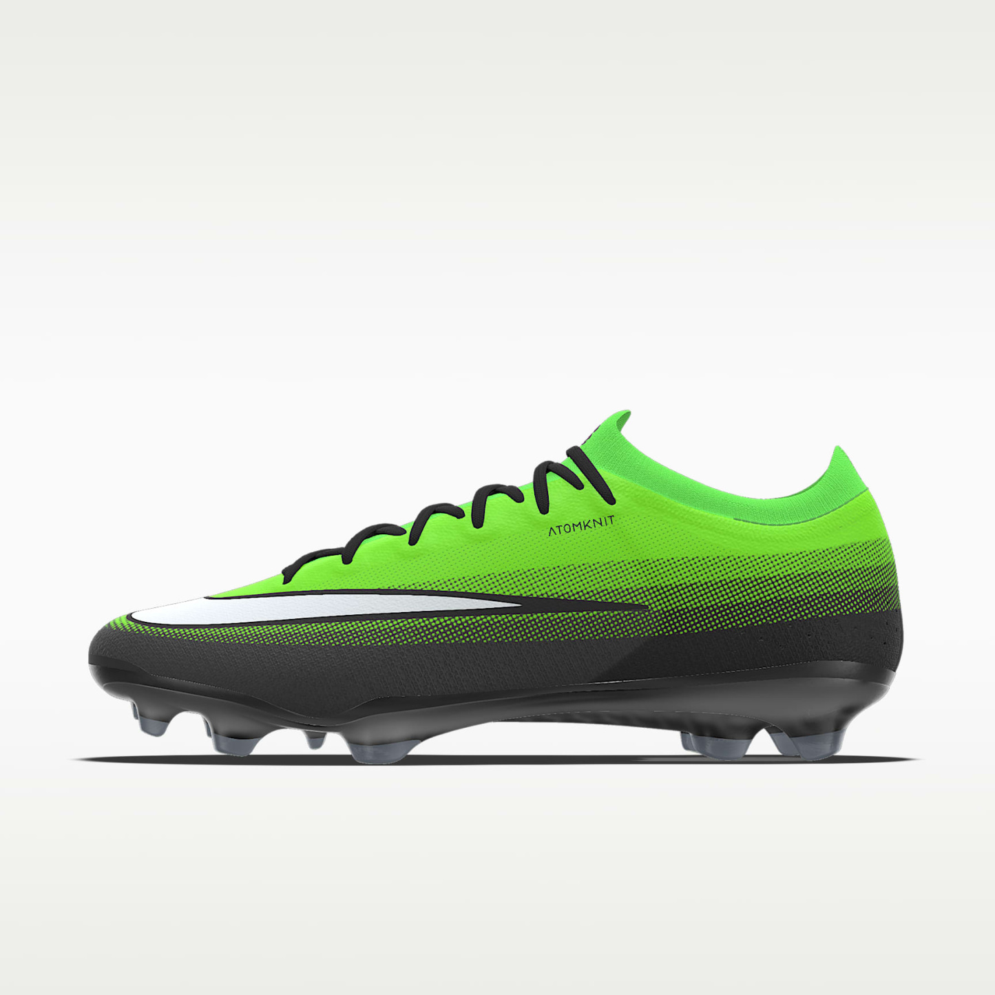 Nike Mercurial Vapor 17 Elite By You personalisierbarer Low-Top-Fußballschuh für normalen Rasen – Bright Crimson/Weiß [4505374220]
