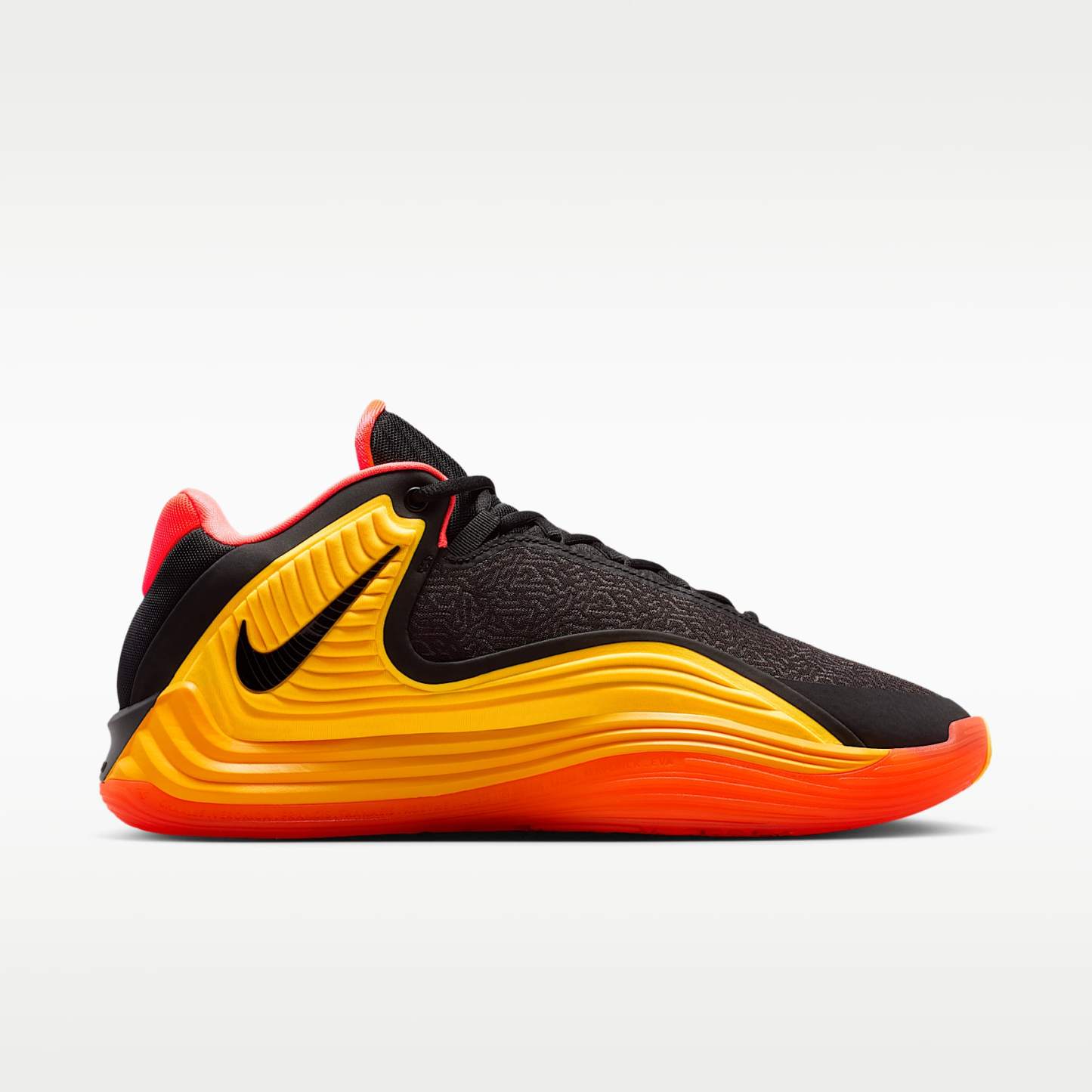 Giannis Freak 7 "Light Aqua" Basketballschuh – Schwarz/Laser Orange/Volt/Bright Crimson