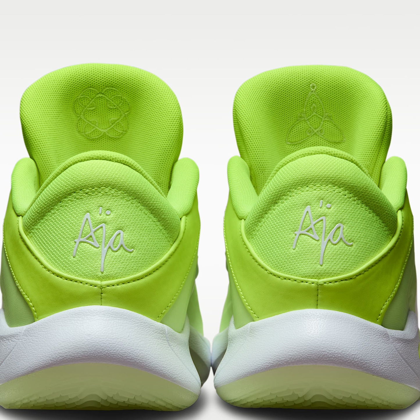 A'One "Lem and Lime" A'ja Wilson Basketballschuh – Volt/Barely Volt/Weiß