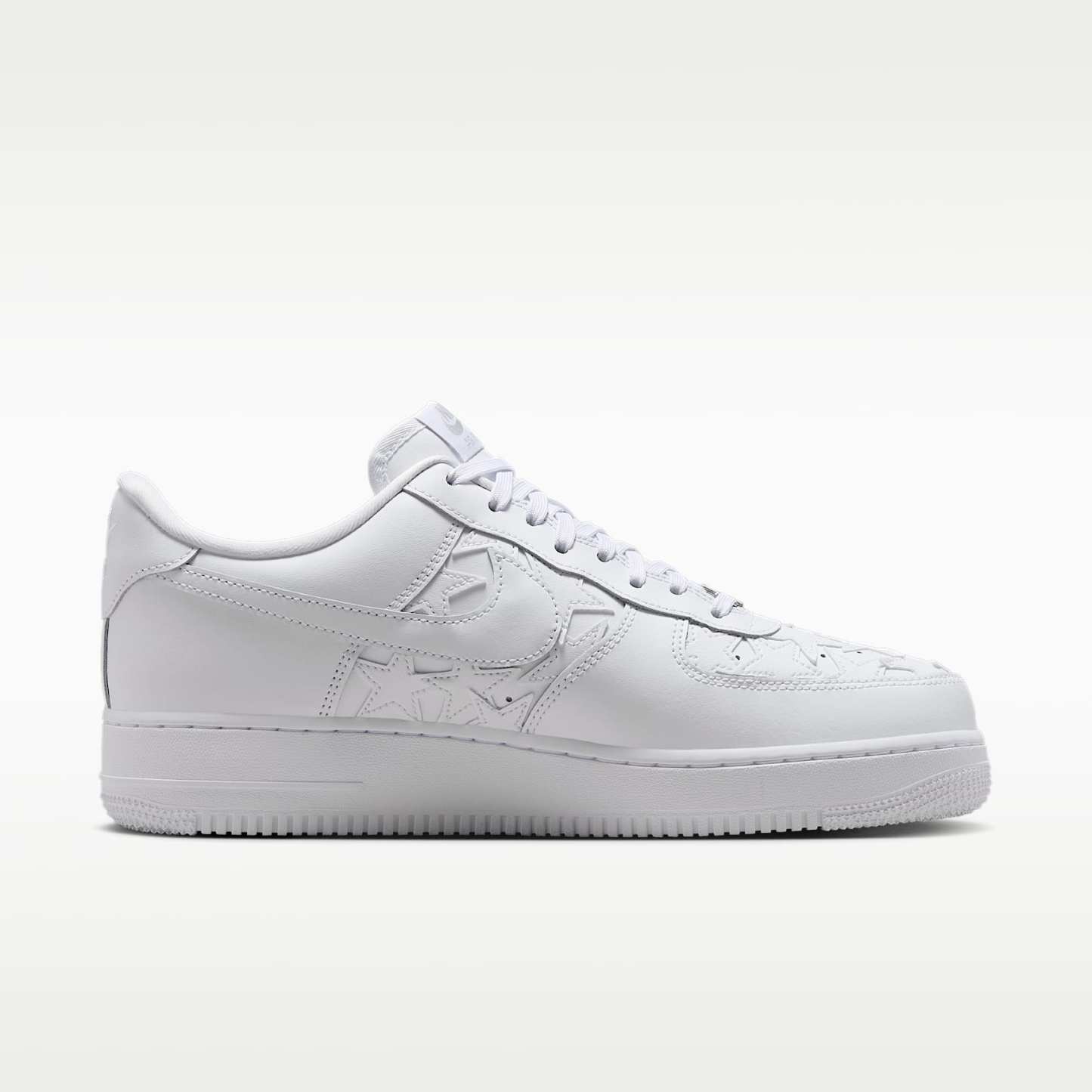 Nike Air Force 1 '07 Edge Herrenschuh – Weiß/Metallic Silver/Weiß