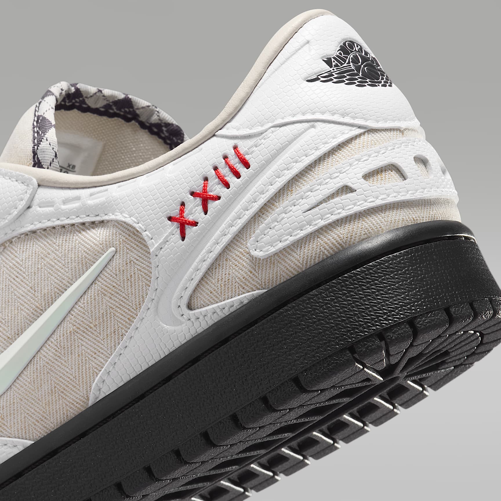 Air Jordan 1 Low Method of Make Schuh (Damen) – Light Orewood Brown/Schwarz/Steam/Weiß