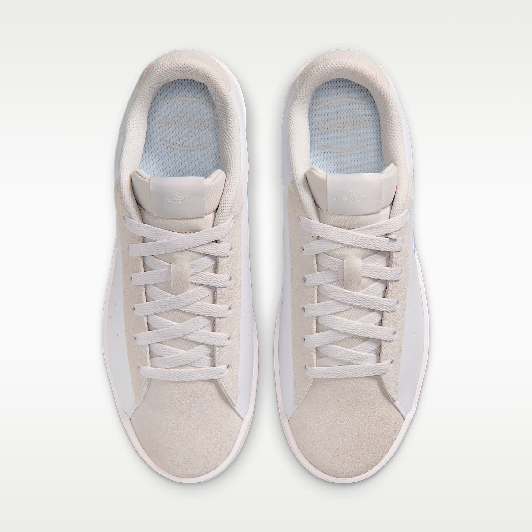 Nike Court Heritage Damenschuh – Weiß/Pure Platinum/Summit White/Weiß