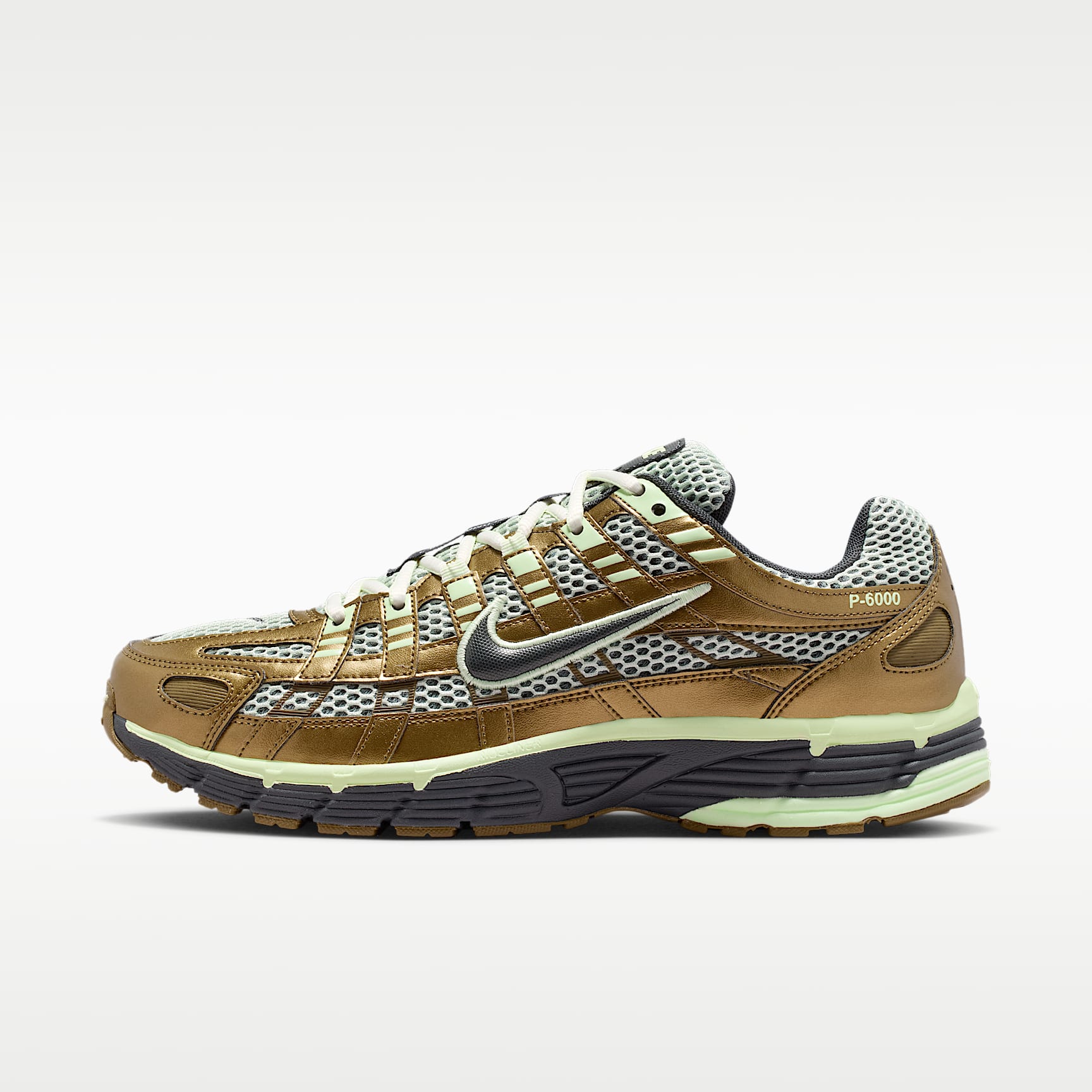 Nike P-6000 SE Schuh (Herren) – Olive Flak/Jade Aura/Barely Volt/Anthracite