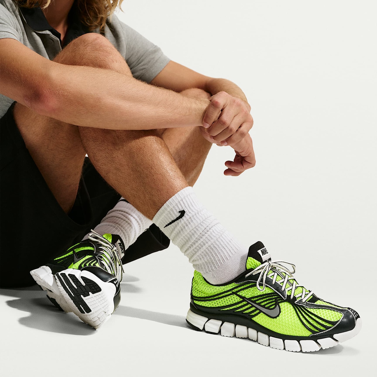 Nike Zoom Skylon 11 Schuh – Volt/Schwarz/Light Smoke Grey/Metallic Silver