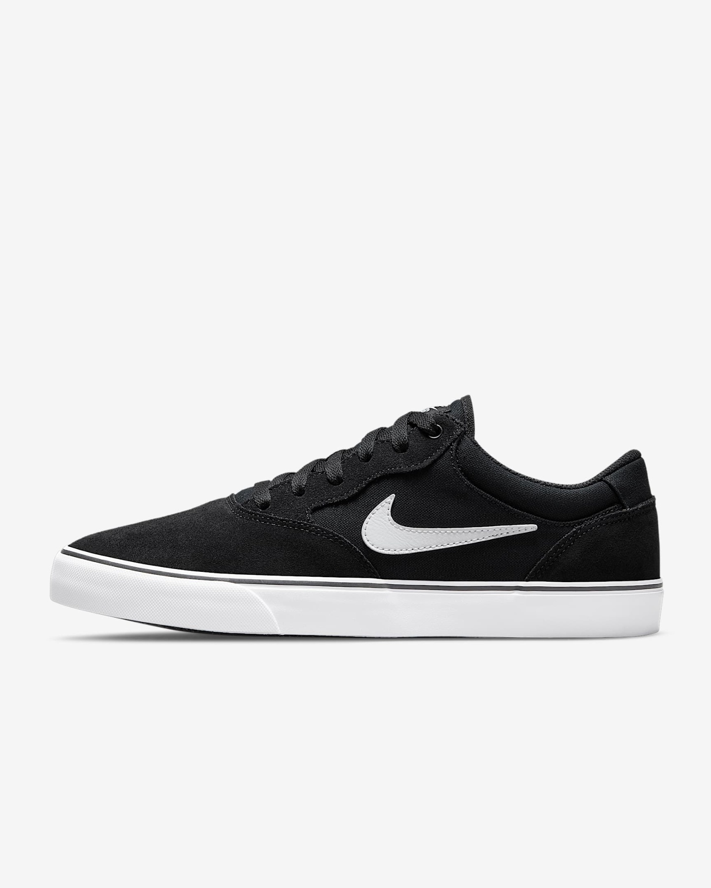 Nike SB Chron 2 Skateboardschuh – Schwarz/Schwarz/Weiß