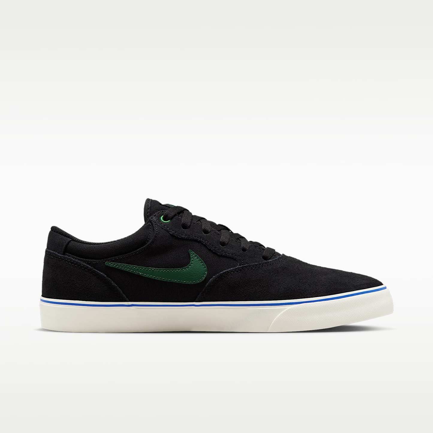 Nike SB Chron 2 Skateboardschuh – Schwarz/Sail/Racer Blue/Fir