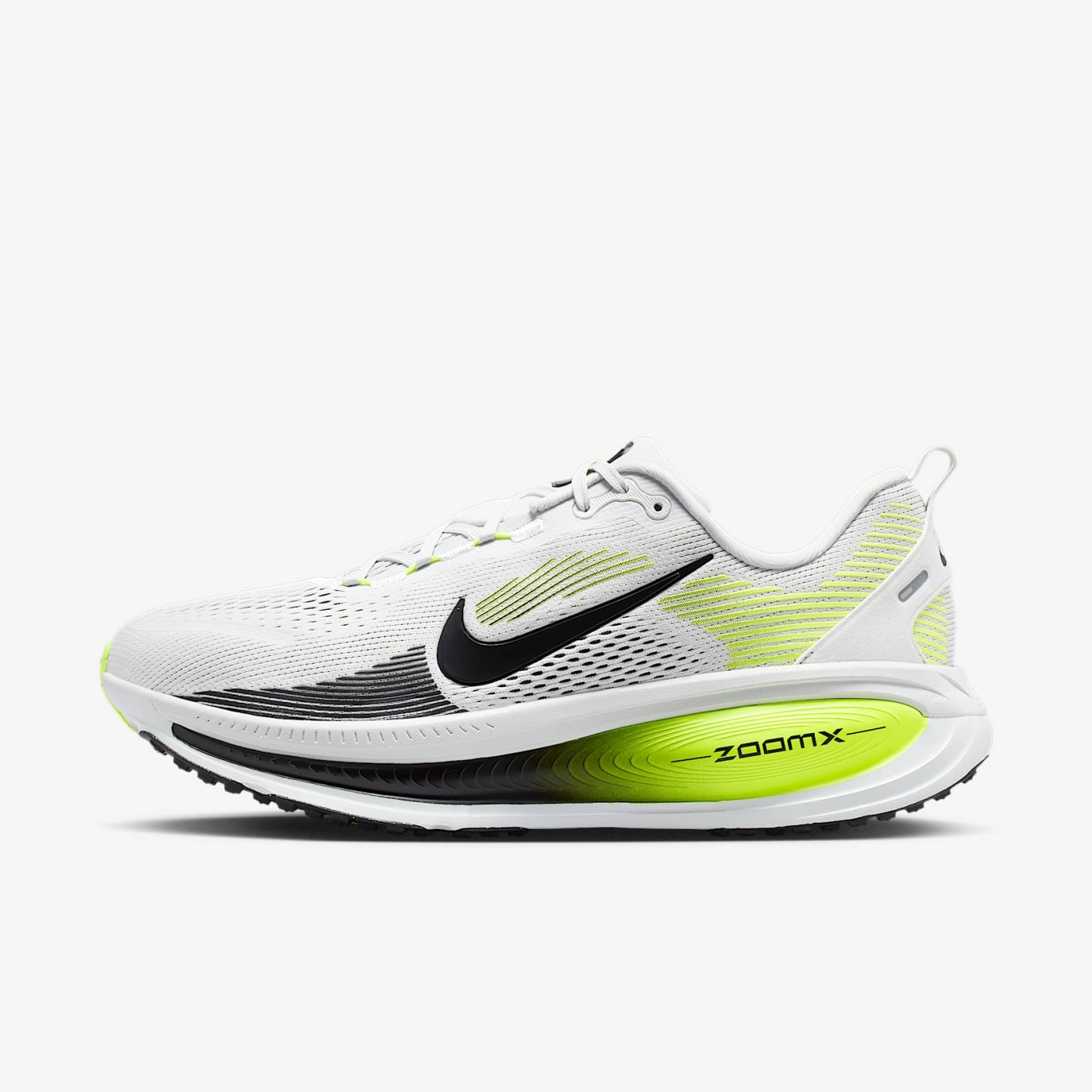 Nike Vomero 18 Straßenlaufschuh (Herren) – Photon Dust/Volt/Schwarz