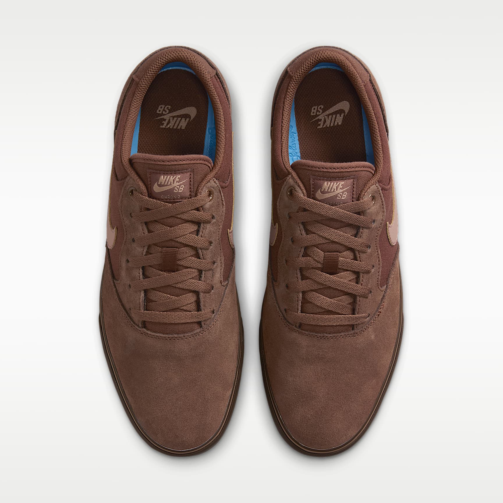 Nike SB Chron 2 Skateboardschuh – Fauna Brown/Baroque Brown/Gum Light Brown/Desert Dust