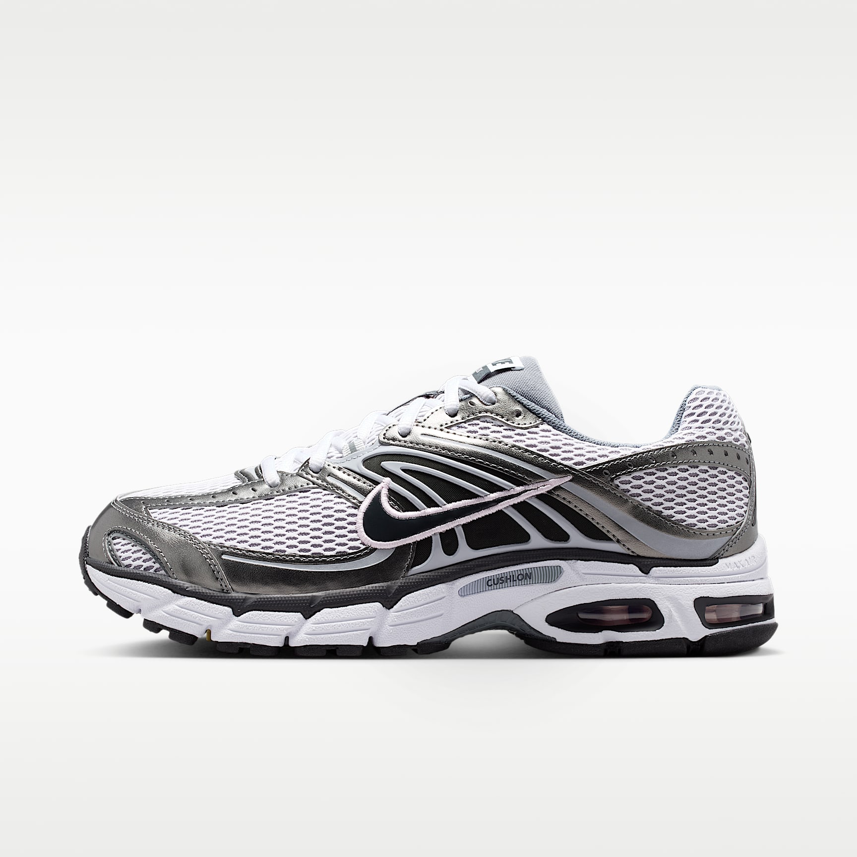 Nike Air Max Moto 2K Schuh (Herren) – Smoke Grey/Anthracite/Pink Foam/Weiß