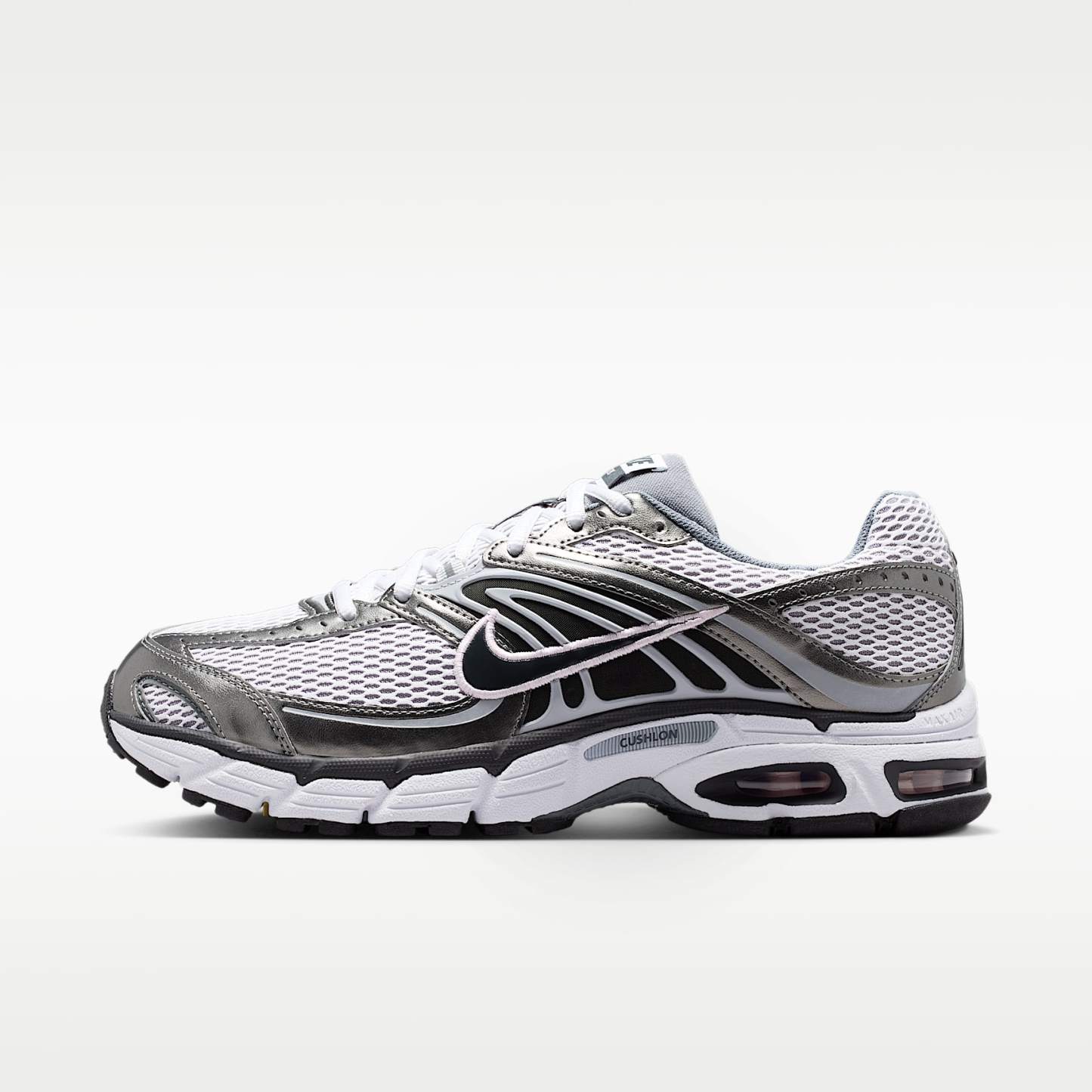 Nike Air Max Moto 2K Schuh (Herren) – Smoke Grey/Anthracite/Pink Foam/Weiß