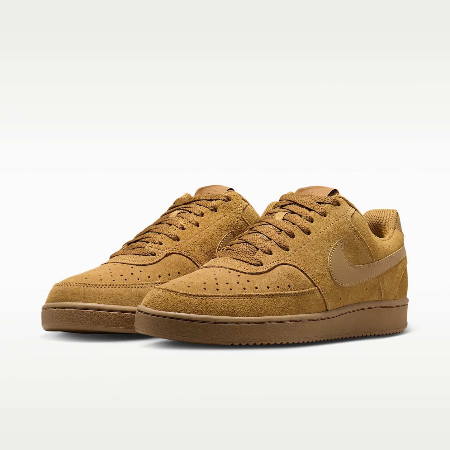 Nike Court Vision Low Suede Premium Schuh (Herren) – Wheat/Flax/Wheat
