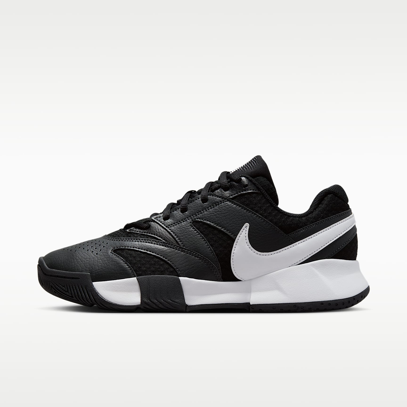 NikeCourt Lite 4 Tennisschuh für Hartplätze (Damen) – Schwarz/Anthracite/Weiß