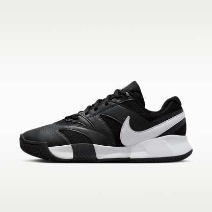 NikeCourt Lite 4 Tennisschuh für Hartplätze (Damen) – Schwarz/Anthracite/Weiß