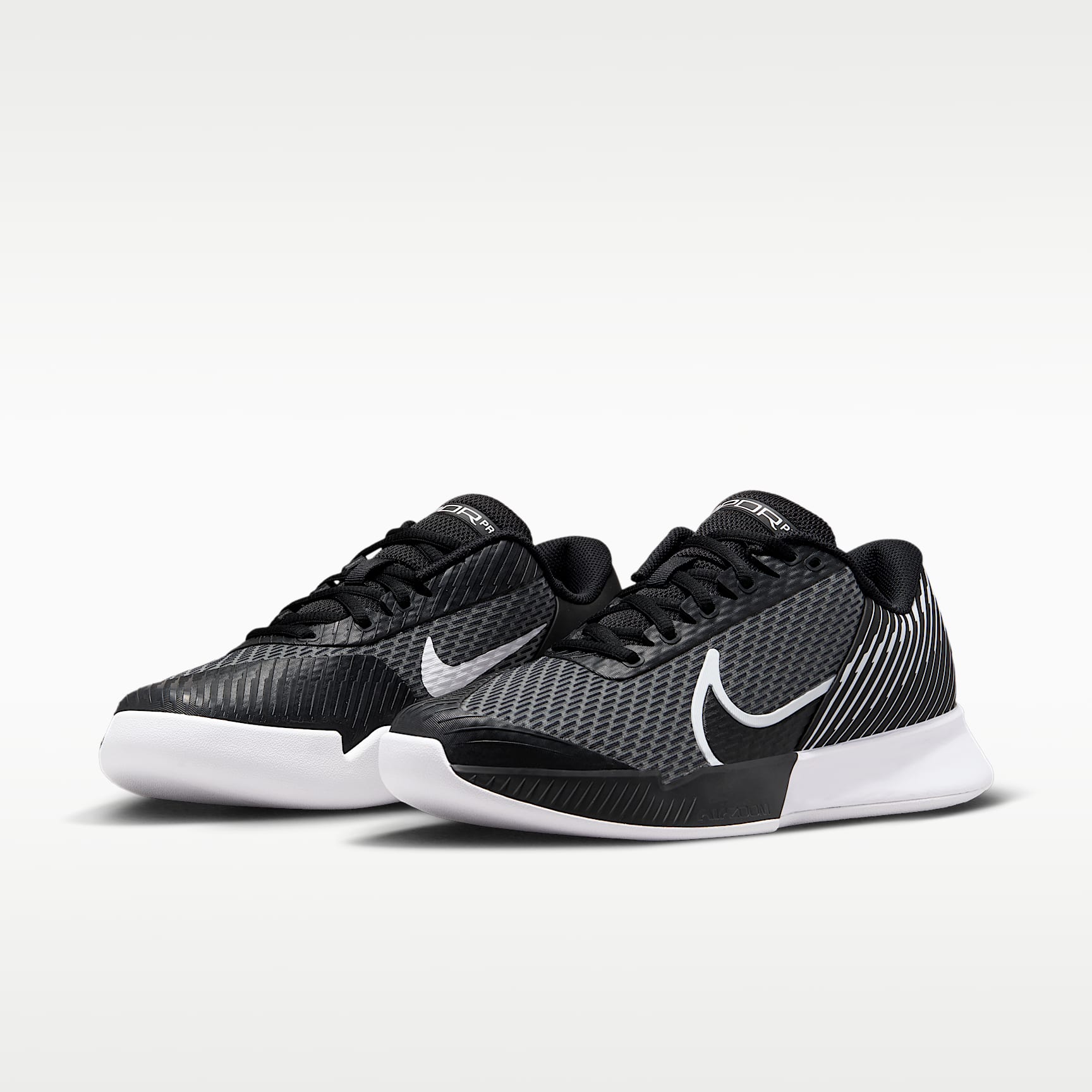 NikeCourt Air Zoom Vapor Pro 2 Herren-Tennisschuh für Teppichplätze – Schwarz/Weiß