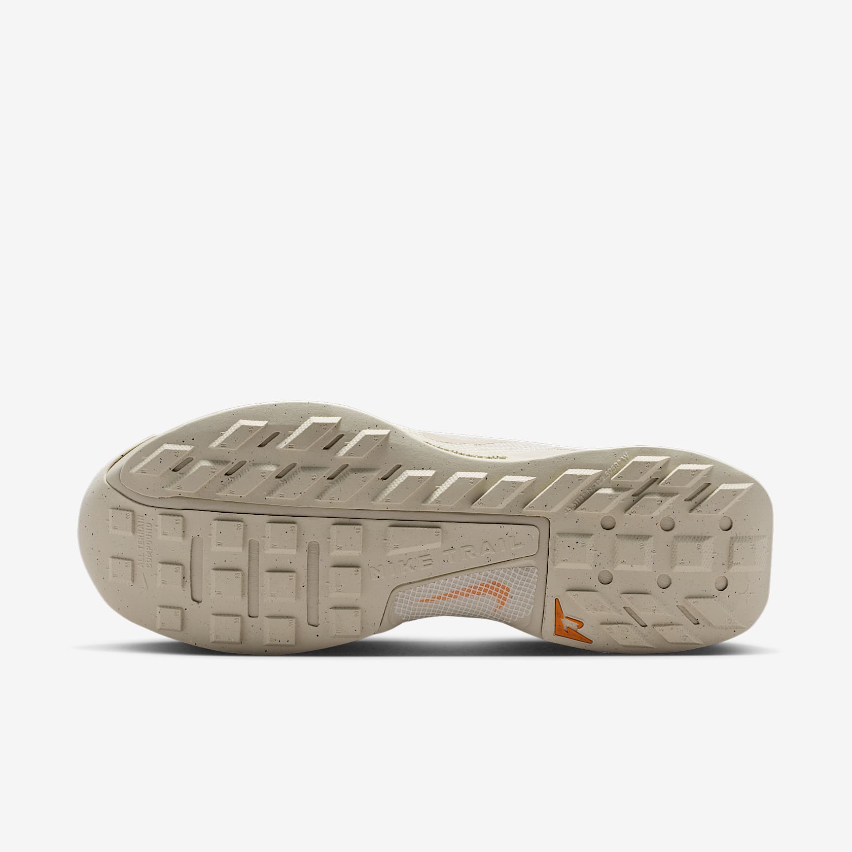 Nike Juniper Trail 3 Traillaufschuh (Herren) – Cream II/Light Orewood Brown/Safety Orange/Cream II