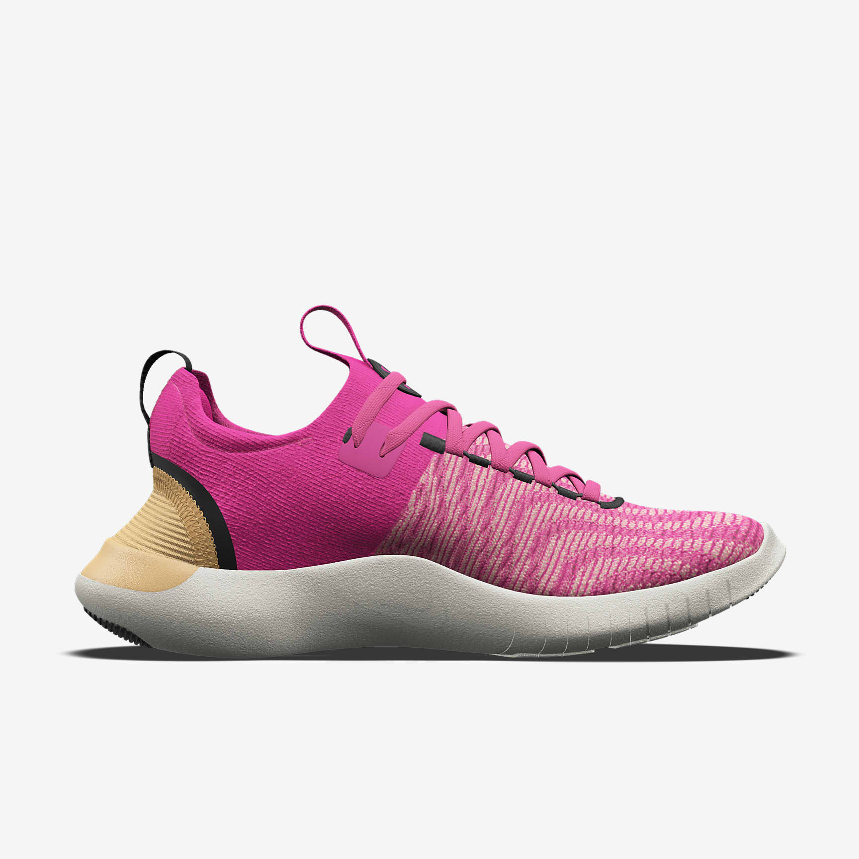 Nike Free RN By You personalisierbarer Straßenlaufschuh für Herren – Weiß/Platinum Tint/Weiß [3065382787]