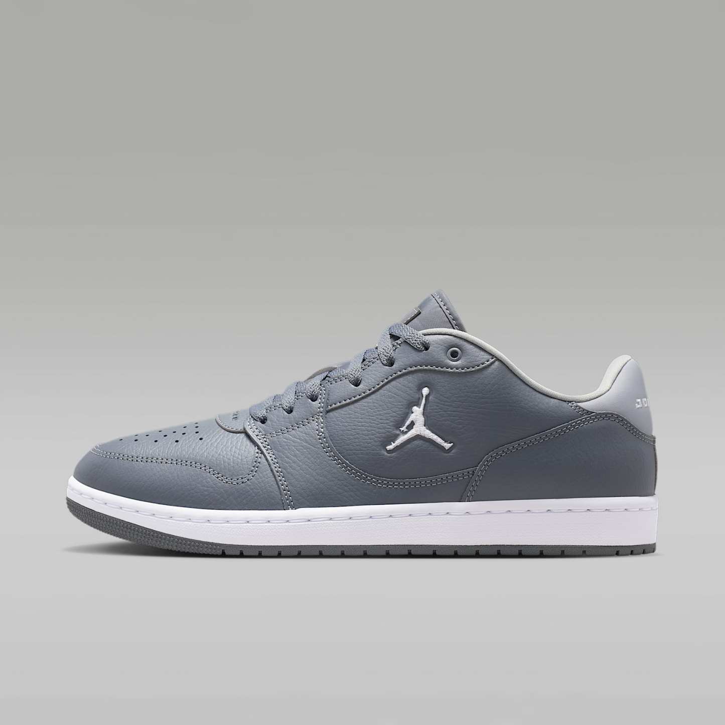 Jordan Court Connect Low Herrenschuhe – Smoke Grey/Weiß/Light Smoke Grey