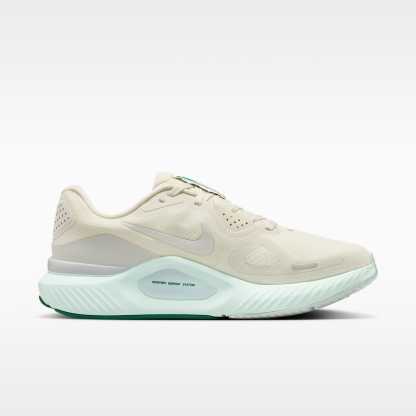 Nike Structure 26 Straßenlaufschuh (Damen) – Sea Glass/Light Silver/Barely Green/Metallic Silver