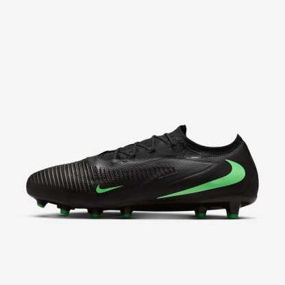 Nike Phantom 6 Low Pro Fußballschuh für Kunstrasen – Schwarz/Schwarz/Illusion Green