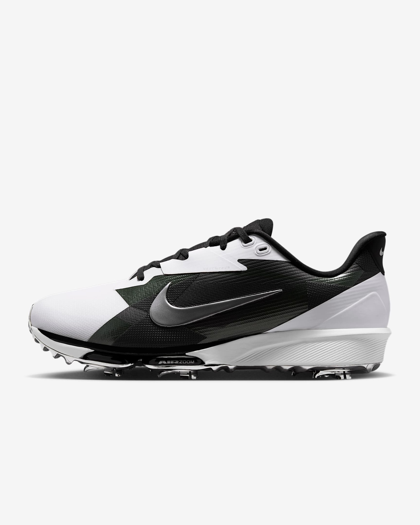 Nike NEXT% TOUR 3 Golfschuh – Weiß/Metallic Silver/Fir/Schwarz
