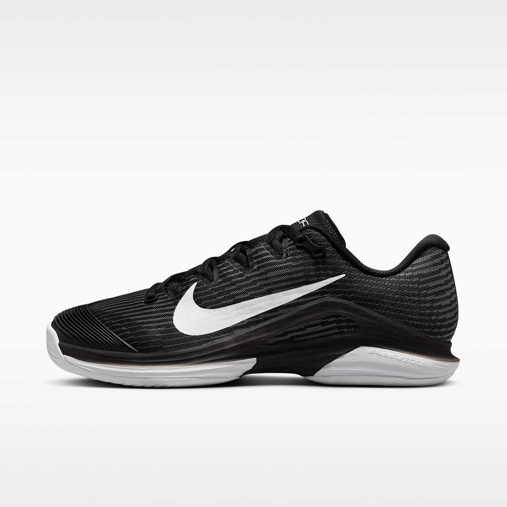 Nike Vapor 12 Tennisschuh für Hartplätze (Damen) – Schwarz/Dark Smoke Grey/Weiß
