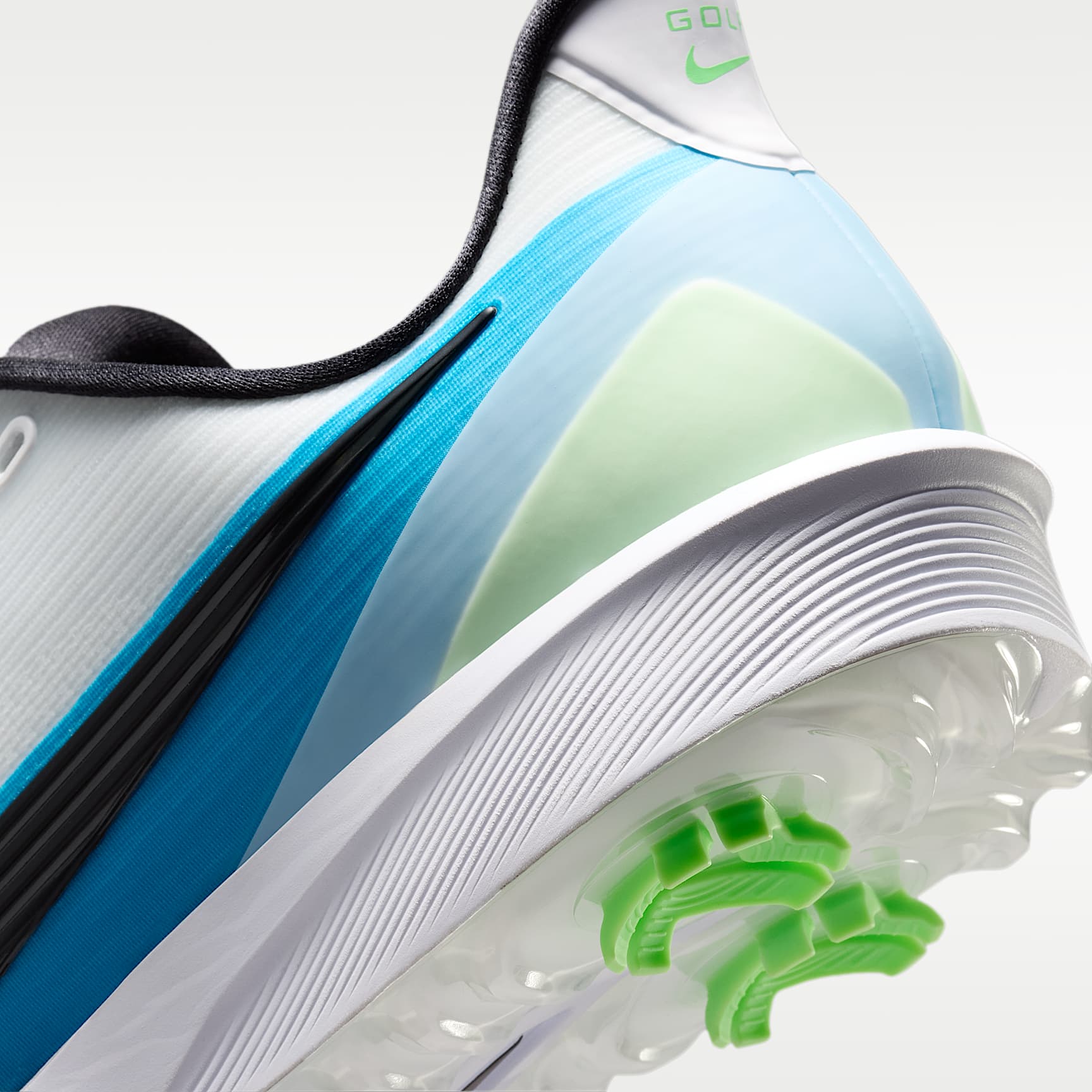 Nike NEXT% TOUR 3 Golfschuh – Weiß/Summit White/Light Current Blue/Schwarz