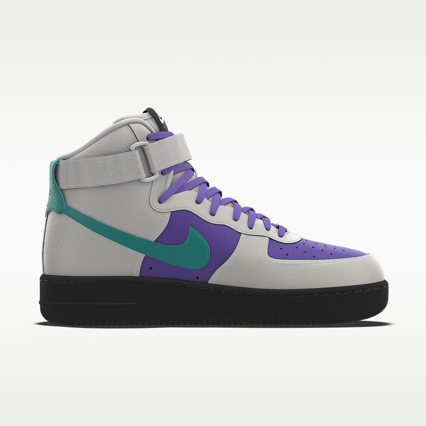 Nike Air Force 1 High By You personalisierbarer Herrenschuh – Multi-Color/Multi-Color/Multi-Color [6704988924]