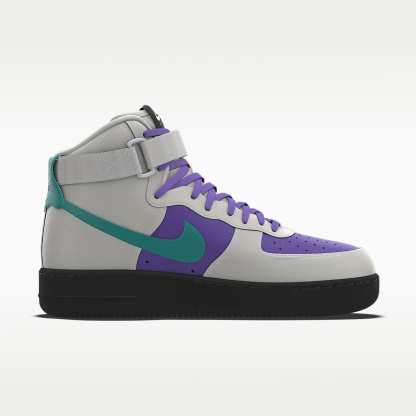 Nike Air Force 1 High By You personalisierbarer Herrenschuh – Multi-Color/Multi-Color/Multi-Color [6704988924]