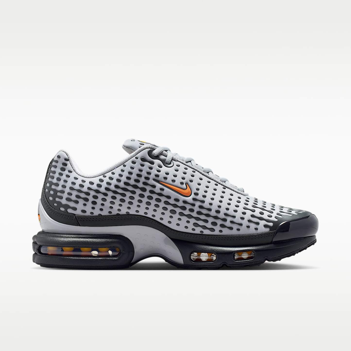 Nike Air Max Plus VII Schuh (Herren) – Light Smoke Grey/Dark Smoke Grey/Hot Curry