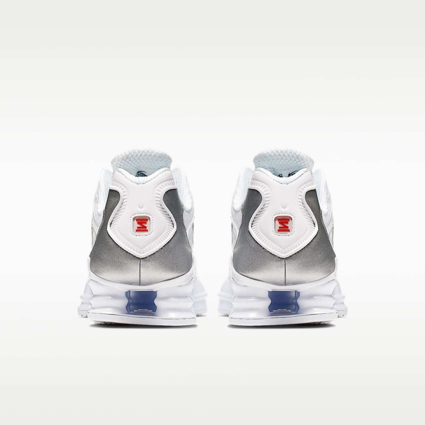 Nike Shox TL Herrenschuh – Weiß/Metallic Silver/Max Orange/Weiß