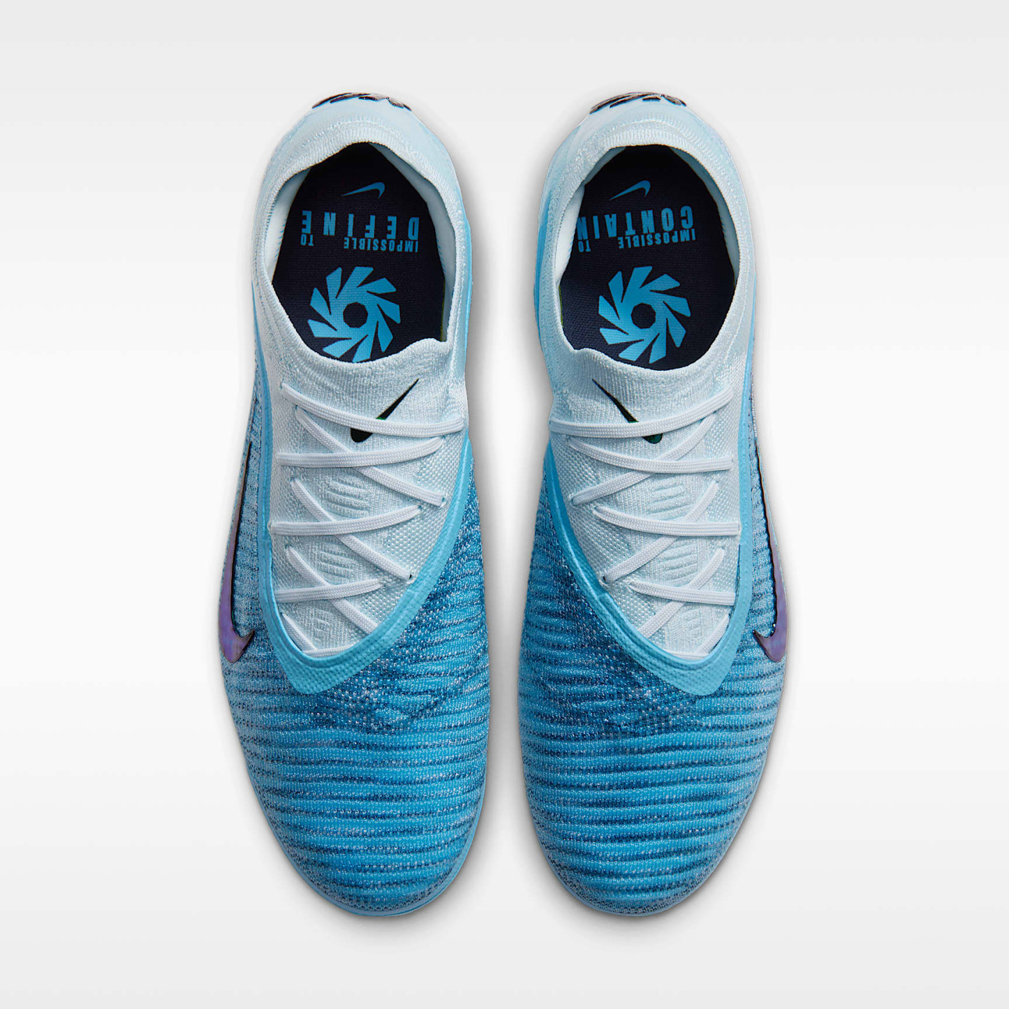 Nike Phantom 6 Low Elite "Erling Haaland" Fußballschuh für normalen Rasen – Baltic Blue/Glacier Blue/Blue Eclipse
