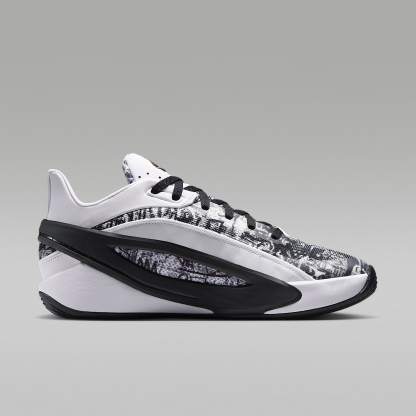 Luka 5 "Graffiti" Basketballschuh – Weiß/Schwarz