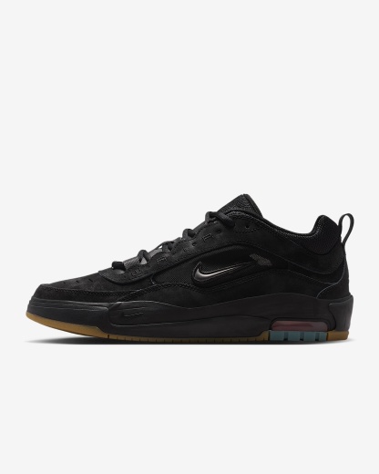 Nike Air Max Ishod Skateboardschuh – Schwarz/Schwarz/Schwarz/Schwarz