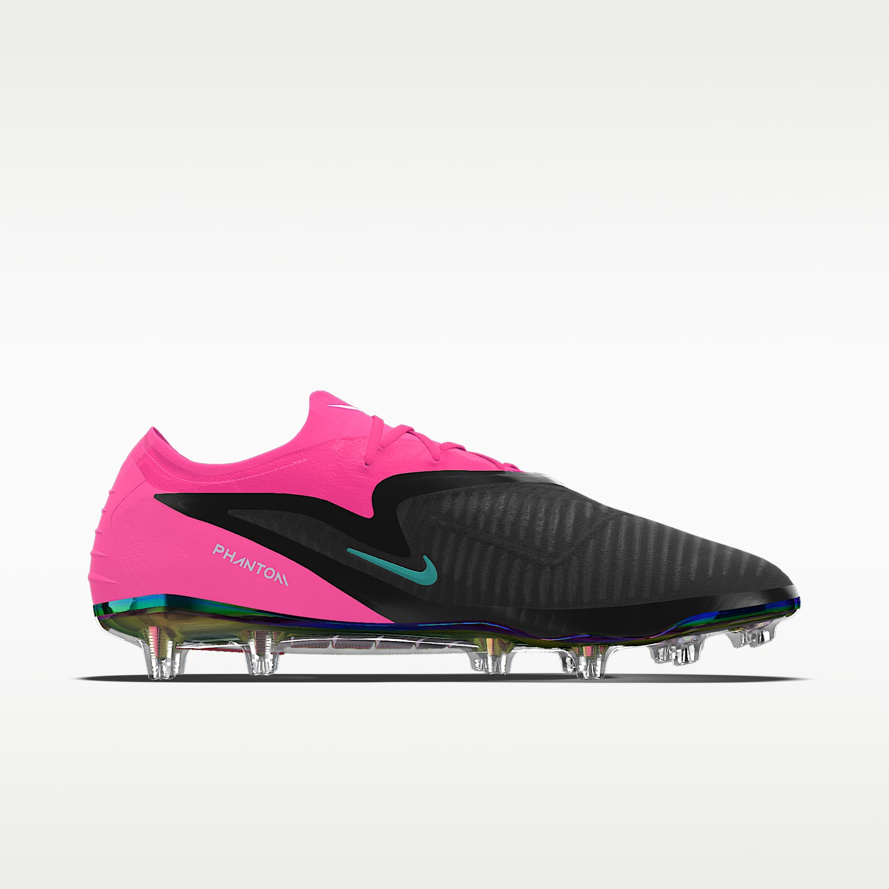 Nike Phantom 6 Low Elite By You personalisierbarer Fußballschuh für normalen Rasen – Racer Blue/Racer Blue/Multi-Color [6362298092]