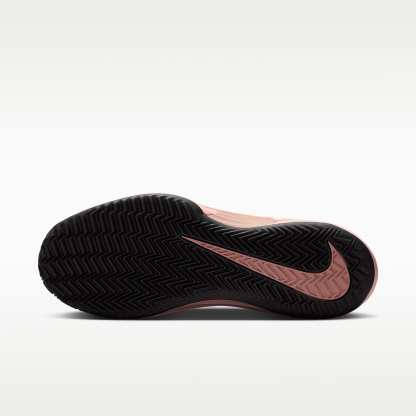 Nike Vapor 12 PRM Tennisschuhe für den Clay Court (Damen) – Metallic Red Bronze/Pure Platinum/Schwarz