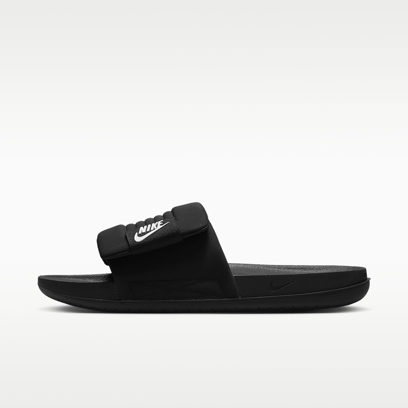 Nike Offcourt Adjust Herren-Slides – Schwarz/Schwarz/Weiß