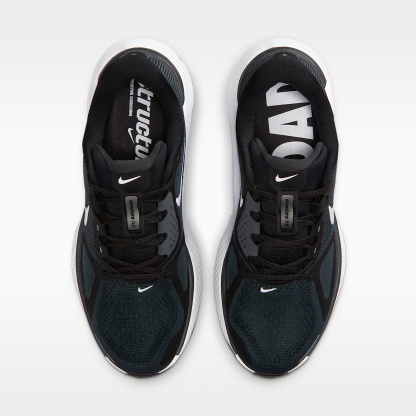 Nike Structure Plus Straßenlaufschuh (Damen) – Schwarz/Anthracite/Weiß