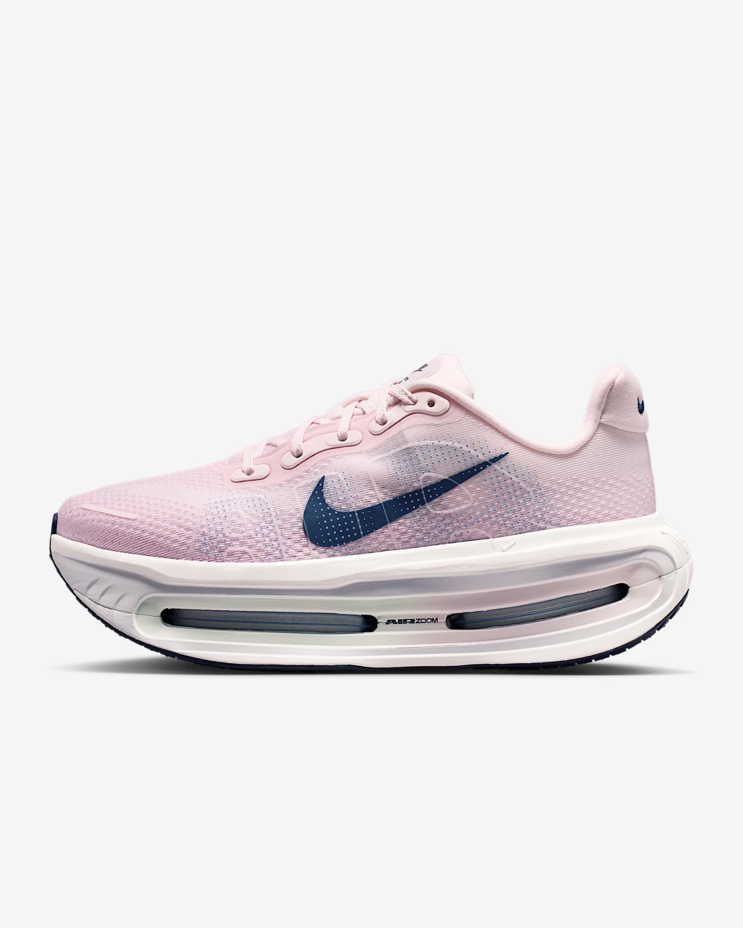 Nike Vomero Premium Straßenlaufschuh (Damen) – Pearl Pink/Weiß/Barely Green/Midnight Navy