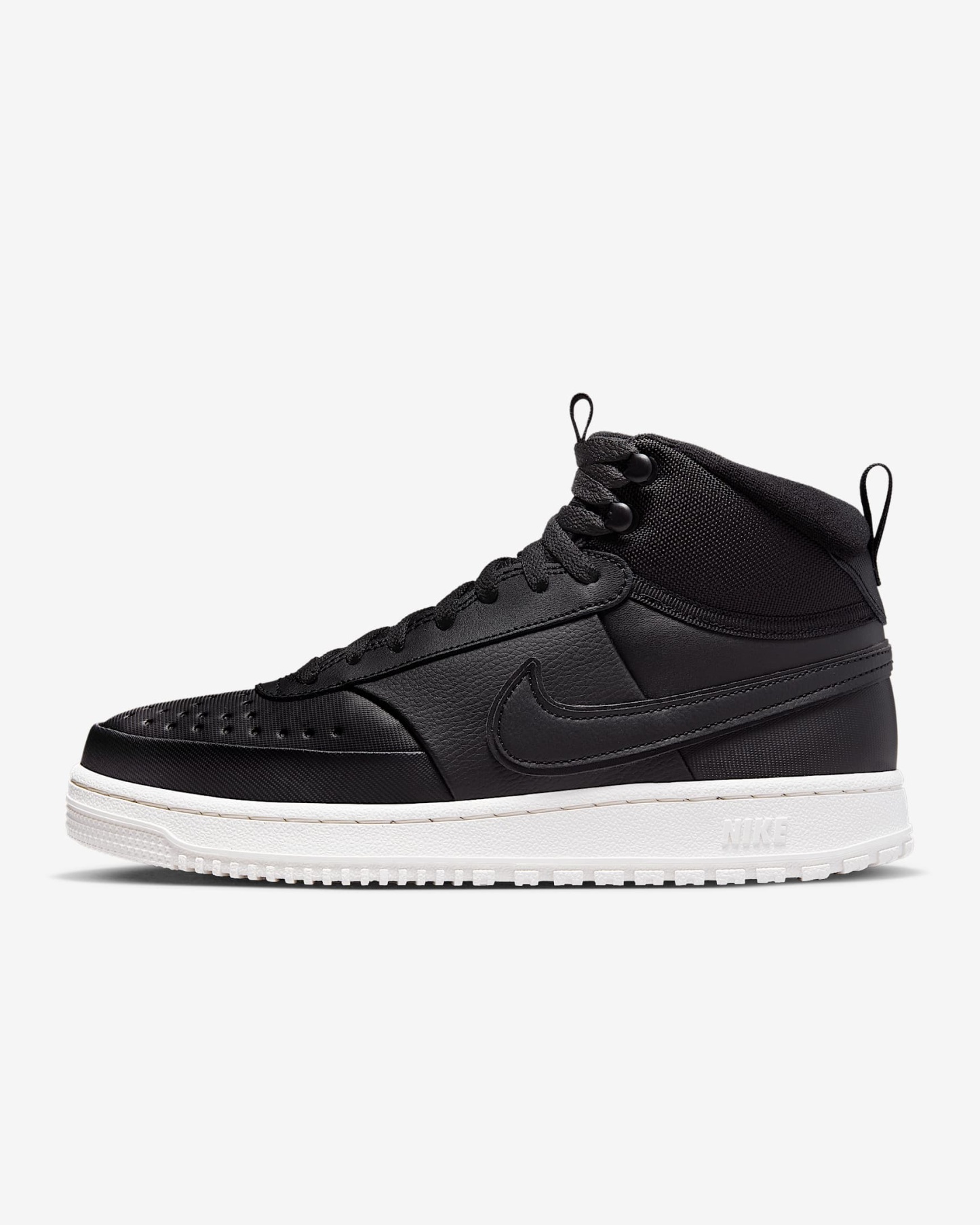 Nike Court Vision Mid winterfester Schuh (Herren) – Schwarz/Phantom/Schwarz