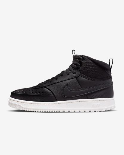 Nike Court Vision Mid winterfester Schuh (Herren) – Schwarz/Phantom/Schwarz