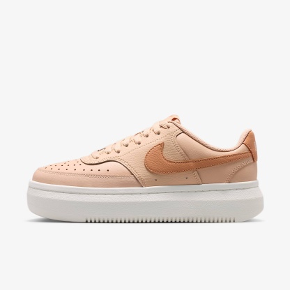 Nike Court Vision Alta Schuh (Damen) – Shimmer/Sail/Light Cognac