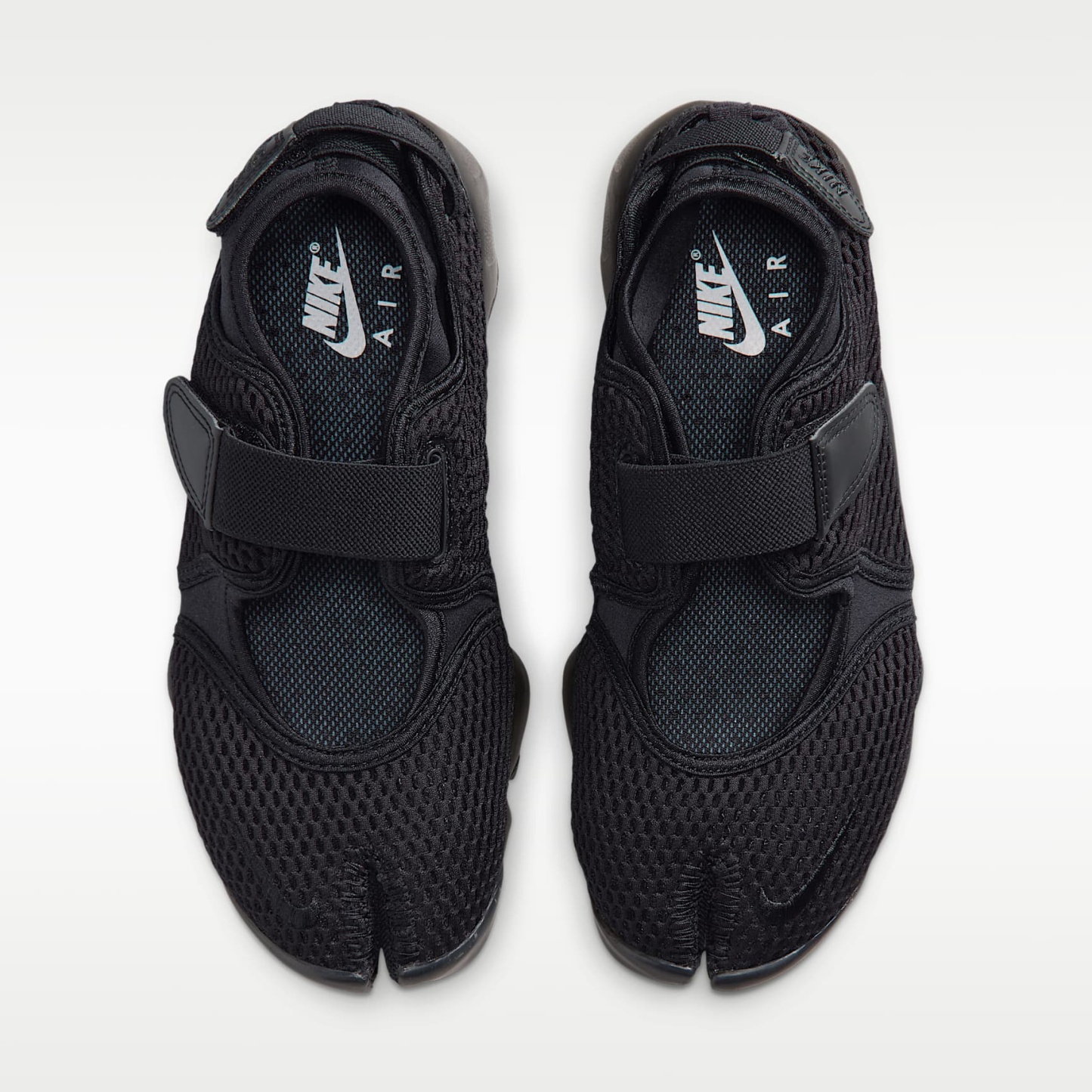 Nike Air Rift Mesh Schuh (Damen) – Schwarz/Weiß/Schwarz