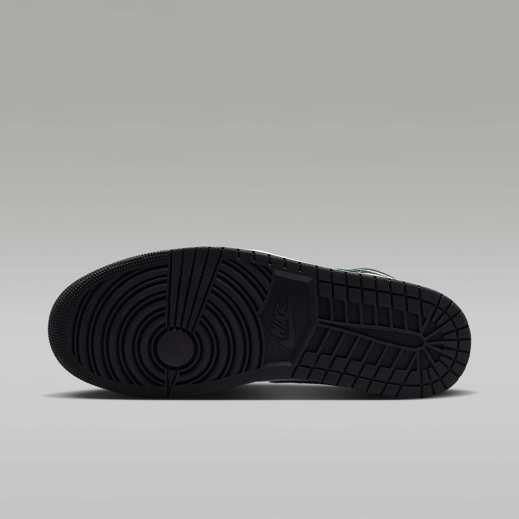 Air Jordan 1 Mid Herrenschuh – Schwarz/Gorge Green/Summit White