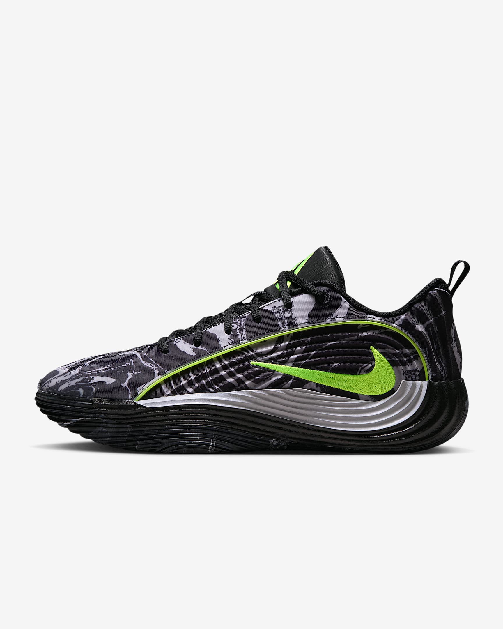 Giannis Immortality 5 Basketballschuh – Schwarz/Light Smoke Grey/Volt